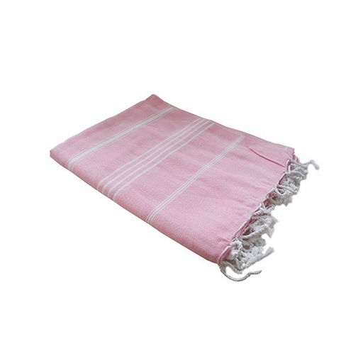 Ręcznik Hamam w paski NT2022 - Rose