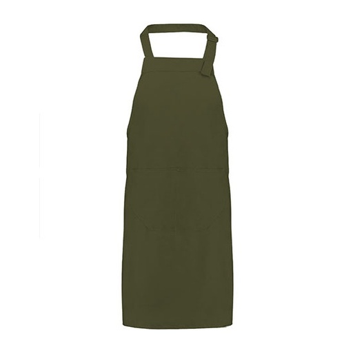 Fartuch z kieszenią na regulowanym pasku NT5220 - Olive Green