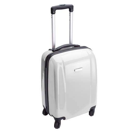 Walizka podróżna 38L na kółkach NT5392 - White