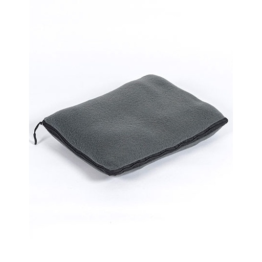 [NT650-1000363217] Zestaw Koc i Poduszka z Mikropolaru NT650 - Grey