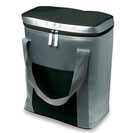 Torba termiczna na 6 butelek - Silver & Black