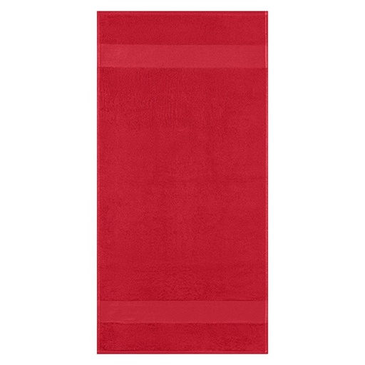 [NT9120-1000338592] Ręcznik bawełniany 50×100 NT9120 - Red