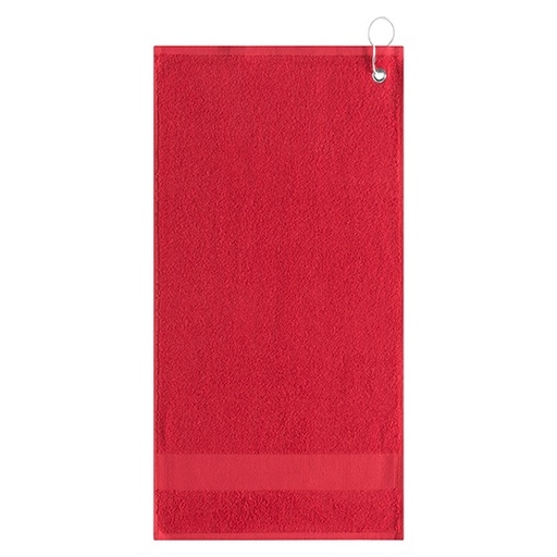 Recznik Golfowy Bawelniany z Klipsem NT9165 - Red