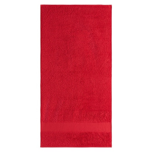 Recznik Bawelniany Premium z Bordiura 6 cm NT9520 - Red