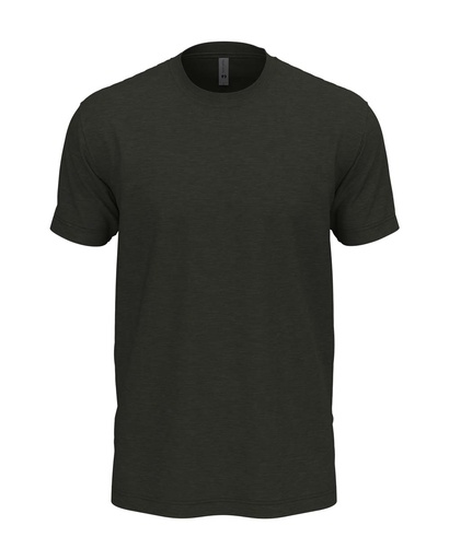 T-shirt unisex klasyczny tri-blend NX6010 - Vintage Black (Tri-Blend)