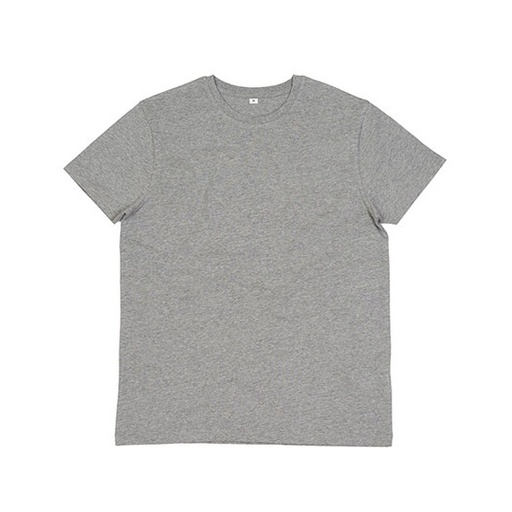 Koszulka Dopasowana Bawełna Organiczna P01 - Heather Grey Melange
