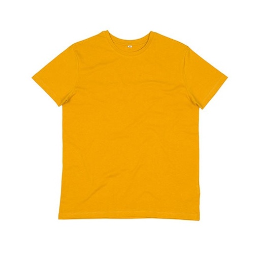 Koszulka Dopasowana Bawelna Organiczna P01 - Mustard
