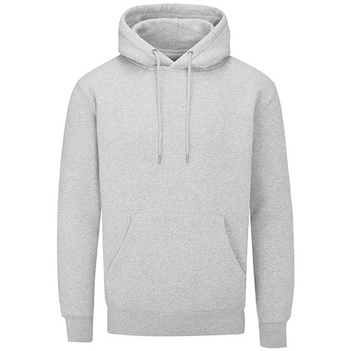 Bluza Unisex Bawełna Organiczna Poliester Recykling P04 - Heather Grey Melange