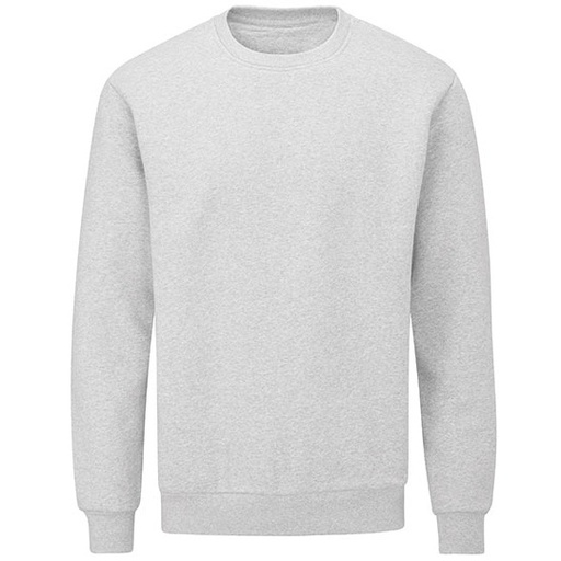 Bluza Unisex Bawełna Organiczna Poliester Recyklingowy P05 - Heather Grey Melange