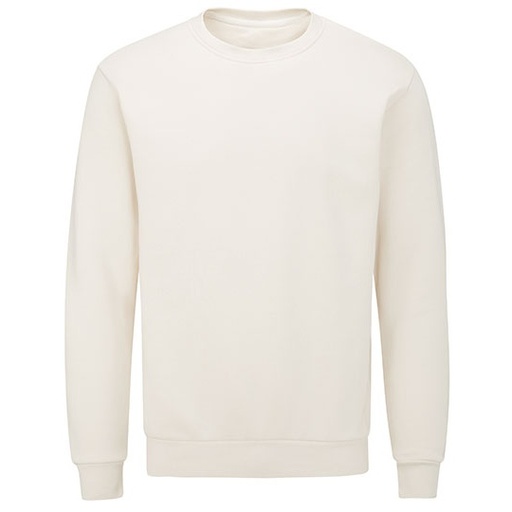 Bluza Unisex Bawelna Organiczna Poliester Recyklingowy P05 - Natural