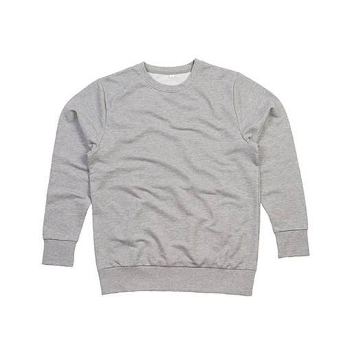 Bluza Klasyczna Bawelna Organiczna Recykling P194 - Heather Grey Melange