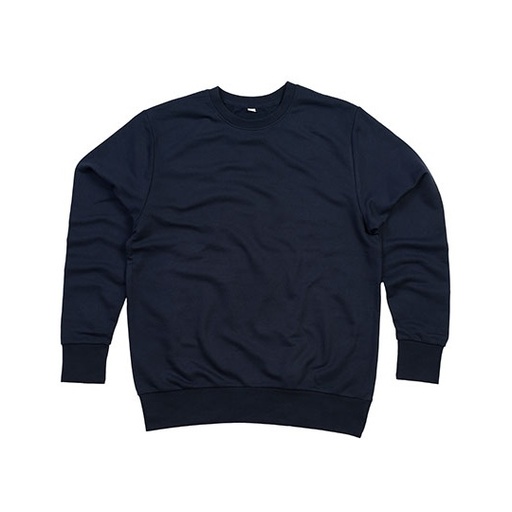 Bluza bawełniana z wszywanymi rękawami P194 - Navy