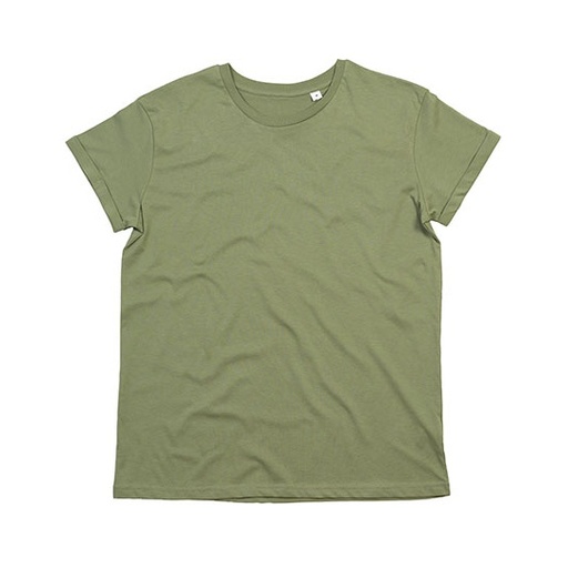 T-shirt Klasyczny Bawełna Organiczna P80 - Soft Olive