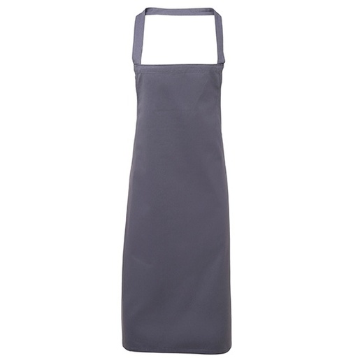 Fartuch bawełniany bez kieszeni PW102 - Steel (ca. Pantone 6545C)