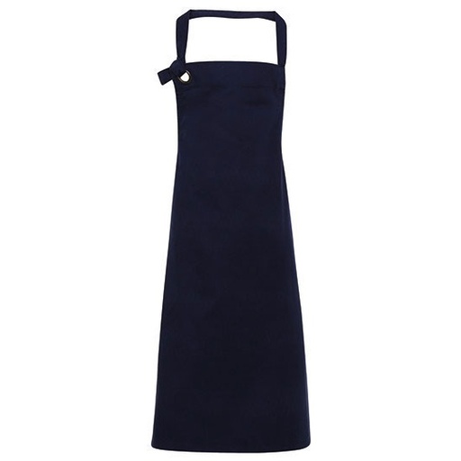 Fartuch Pelny Bawełniany Canvas PW130 - Navy (ca. Pantone 2378C)