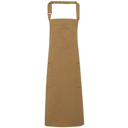 Fartuch Pelny Bawelniany Chino PW132 - Khaki