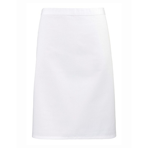 Fartuch Polfartuch Bawelna Twill Poliester PW151 - White