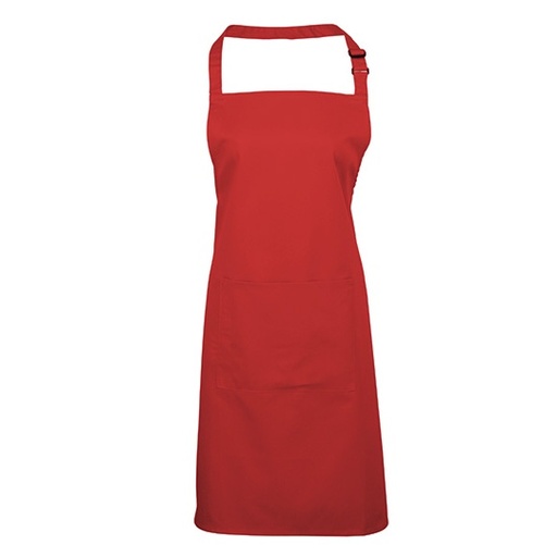 Fartuch kelnerski PW154 - Red (ca. Pantone 200C)