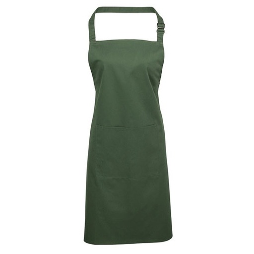 Fartuch Kelnerski Twill PW154 - Moss Green (ca. Pantone 2410C)