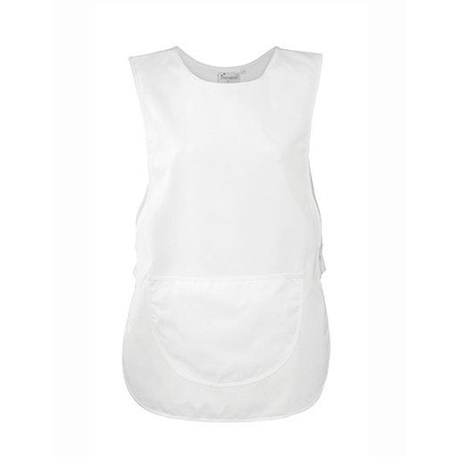 Fartuch Damski Bez Rekawow Twill PW171 - White