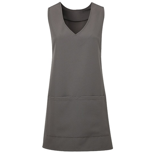 Tunika Kopertowa Bez Rękawów PW177 - Dark Grey (ca. Pantone 425C)