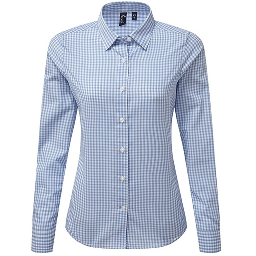 Koszula Damska Slim W Krate PW352 - Light Blue (ca. Pantone 2707C)