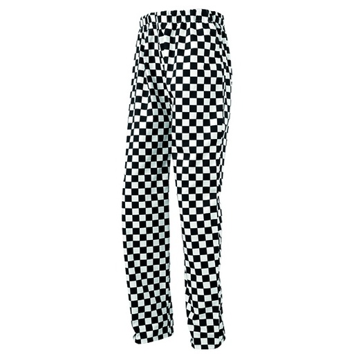 Spodnie Kucharskie Unisex Klasyczne Twill PW553 - Black-White Check