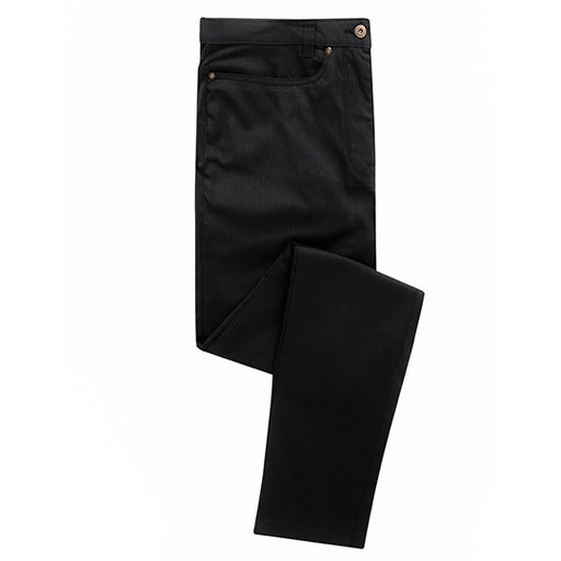 Męskie Spodnie Chino Slim PW560 - Black (ca. Pantone Black C)