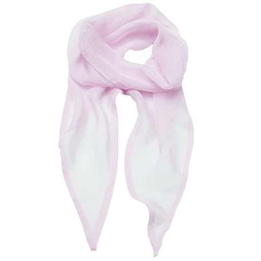 Szal Damski Szyfonowy PW740 - Pink (ca. Pantone 1895C)