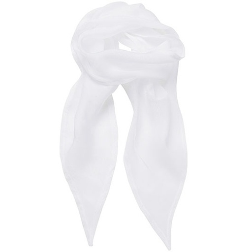 Szal Damski Szyfonowy PW740 - White