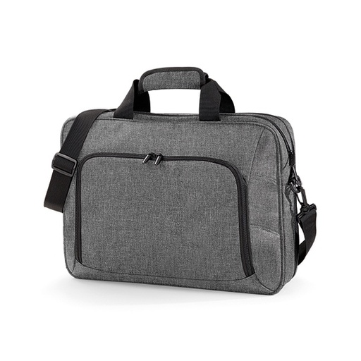 Torba na laptopa Poliester 17 cali QD268 - Grey Marl