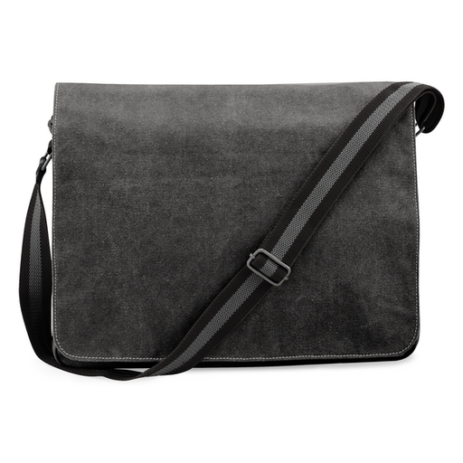 Torba płócienna na ramię QD610 - Vintage Black