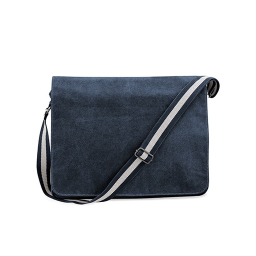 Torba na ramię QD610 - Vintage Oxford Navy