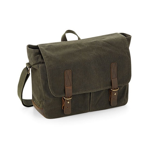 [QD653-1000265342] Torba Messenger QD653 - Olive Green
