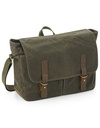 Torba Messenger z Woskowanego Płótna - Desert Sand