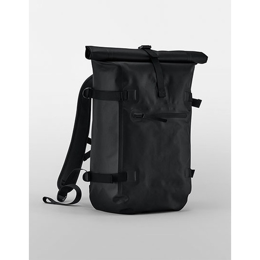 Wodoodporny plecak roll-top QS575 - Black