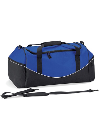 Torba Sportowa Klasyczna Poliester 55L QS70 - Bright Royal & Black