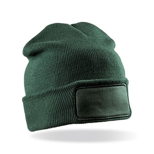 [RC027-1000308205] Czapka Beanie Akrylowa z Naszywka RC027 - Bottle