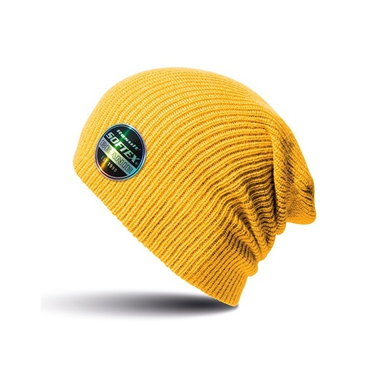 Czapka beanie długa RC31 - Golden Yellow