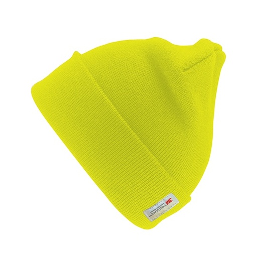Czapka Zimowa Akrylowa 3M Thinsulate RC33 - Fluorescent Yellow