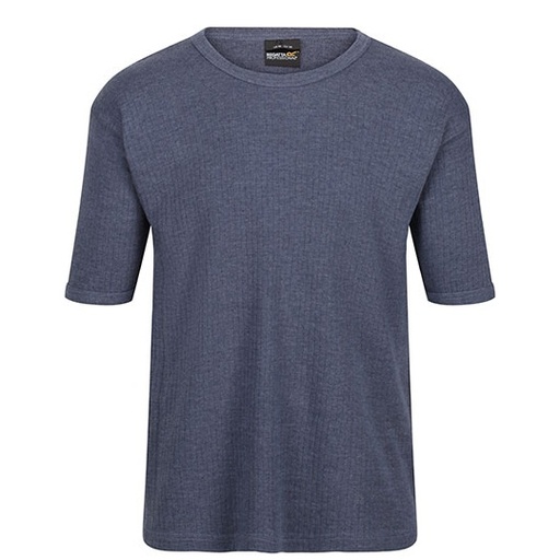 Koszulka Termiczna Męska Klasyczna Bawełna Poliester RG111 - Denim