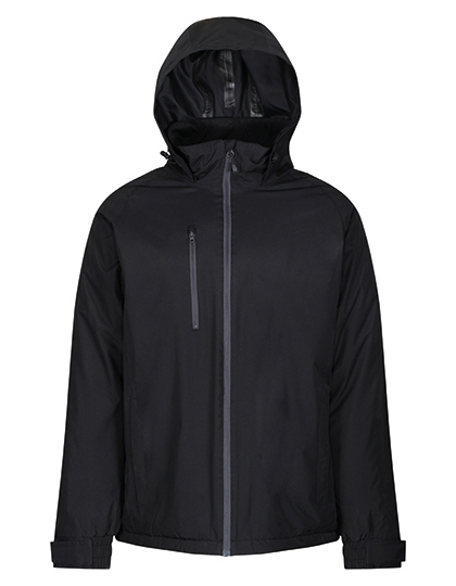 Recyklingowana kurtka ocieplana Honestly Made - Black