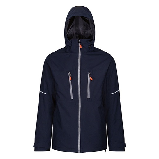 Kurtka ocieplana RG208 - Navy & Grey