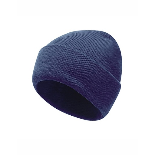 Dwuwarstwowa czapka prążkowana RG325 - Navy