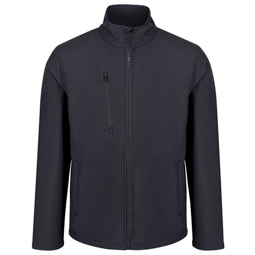 Kurtka Softshell 3-warstwowa Ocieplana RG610 - Seal Grey & Black