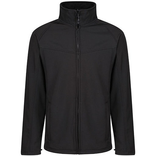 Kurtka Klasyczna Softshell Wodoodporna RG642 - Black & Black