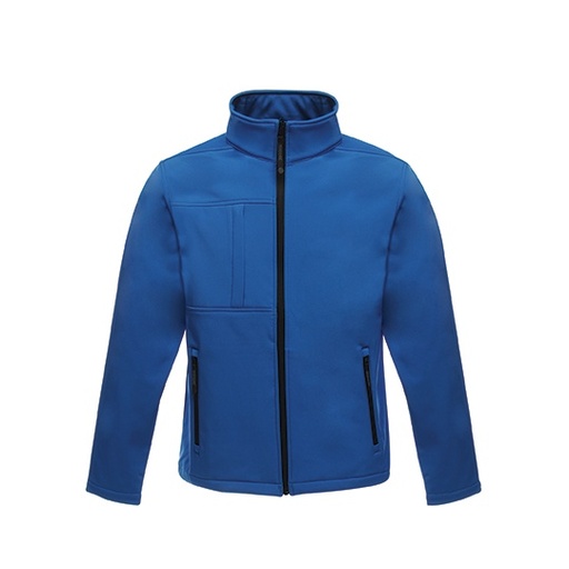 Kurtka Męska Ocieplana Softshell Wodoodporna RG688 - Oxford Blue & Black