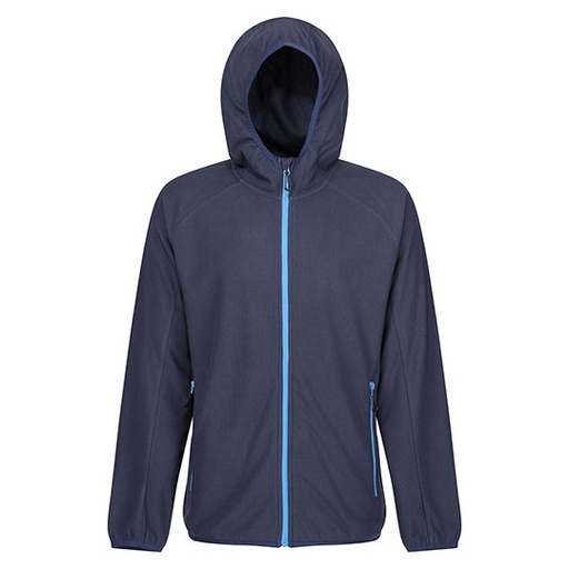 Bluza Polarowa Meska Mikropolar z Recyklingu RG690 - Navy & French Blue