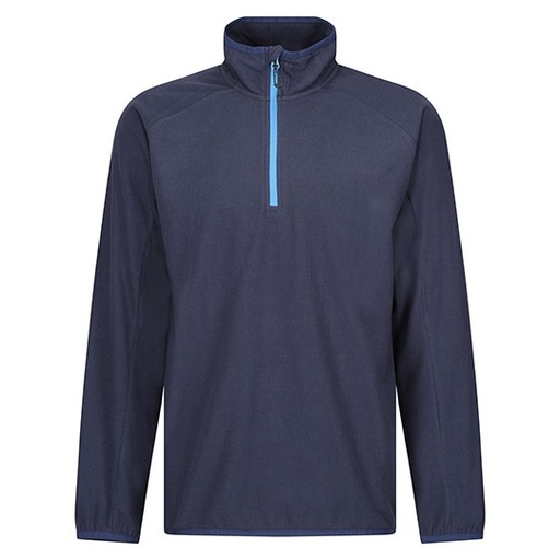 Polar Meski Mikropolar z Recyklingu RG691 - Navy & French Blue