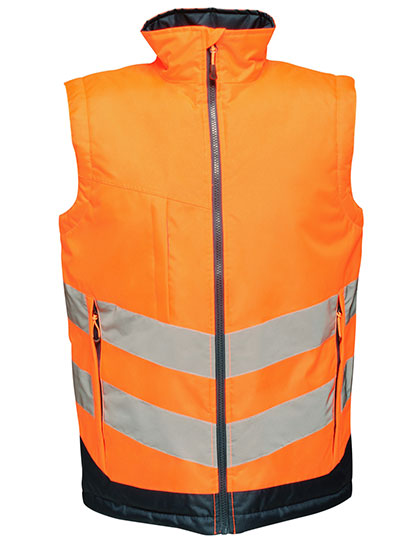 Kamizelka Pro Hi-Vis - Orange & Navy